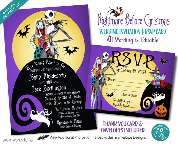 Jack Skellington Happy Birthday Card