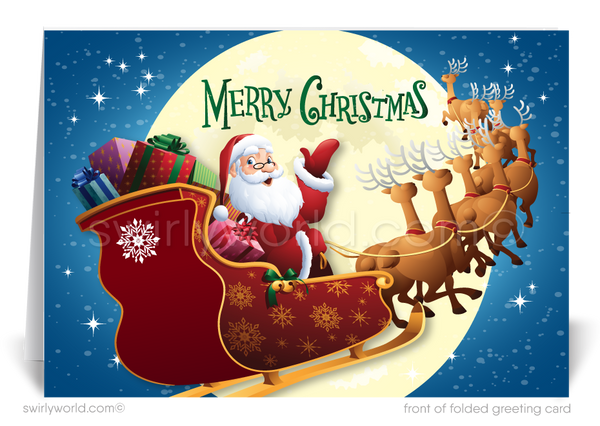 Cartoon christmas card deals