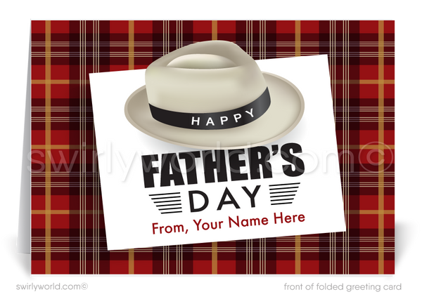 Business Happy Father's Day Cards for Customers - swirly-world-design