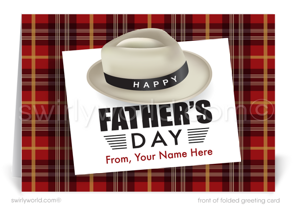 happy fathers day hat