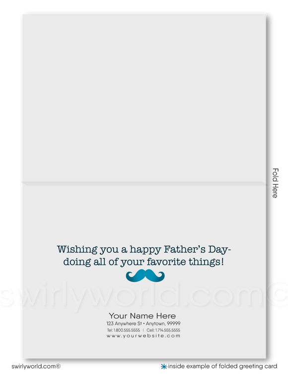 Rad Dad Business Happy Father's Day Cards for Clients