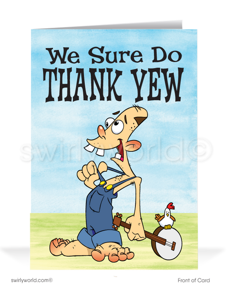 Hillbilly christmas cards