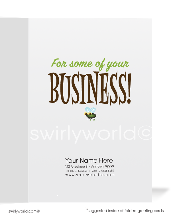 Hungry For Your Business Funny Frog Prospecting Sales Cards