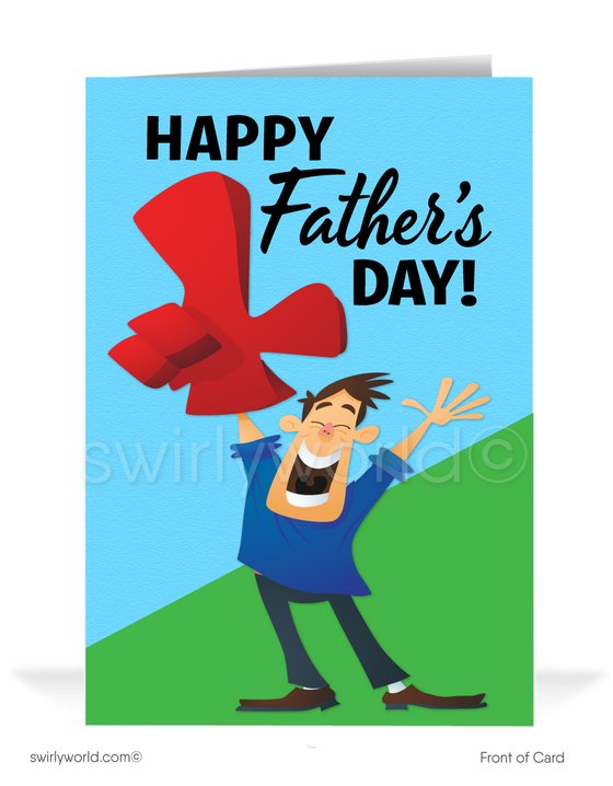 Funny Business Happy Father's Day Cards for Clients