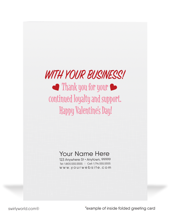Love Your Business Happy Valentine's Day Cards