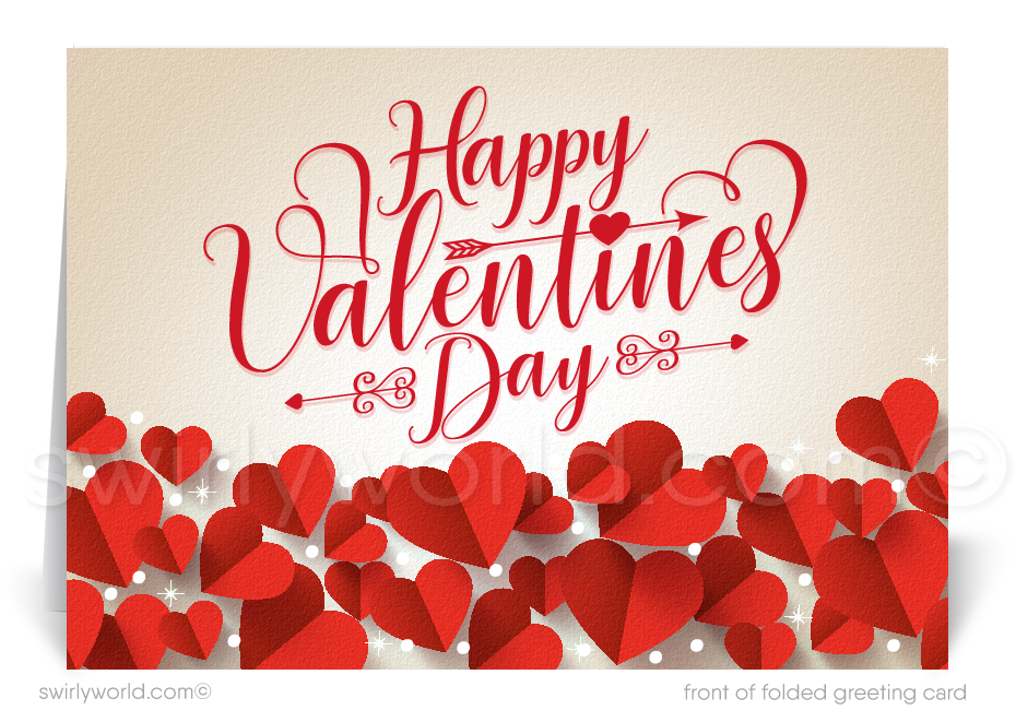 Client Professional Valentine's Day Cards for Business