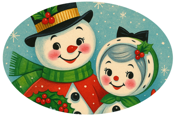 Vintage Holiday Cards - swirly-world-design