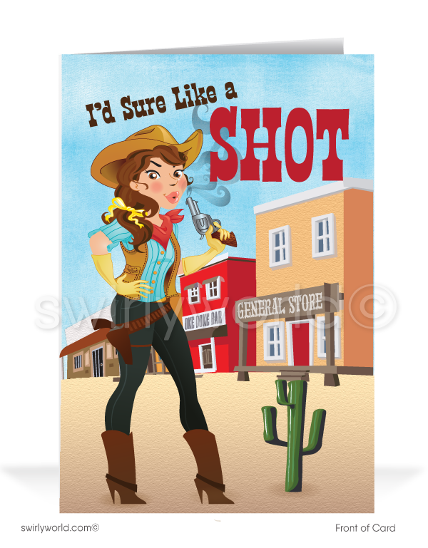 Funny Cartoon Customer Thank You For Your Referral Greeting Cards