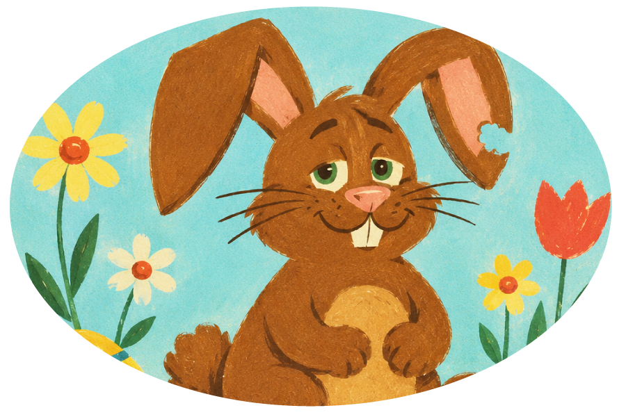 Funny Cartoon Happy Easter Cards