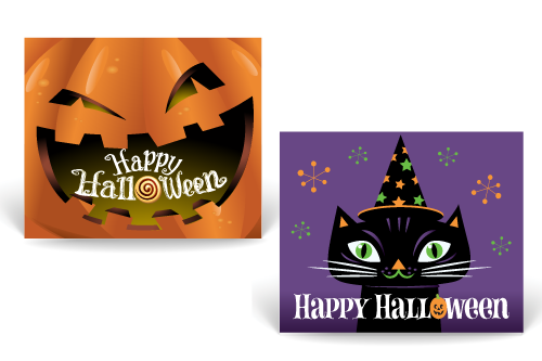Halloween Postcards