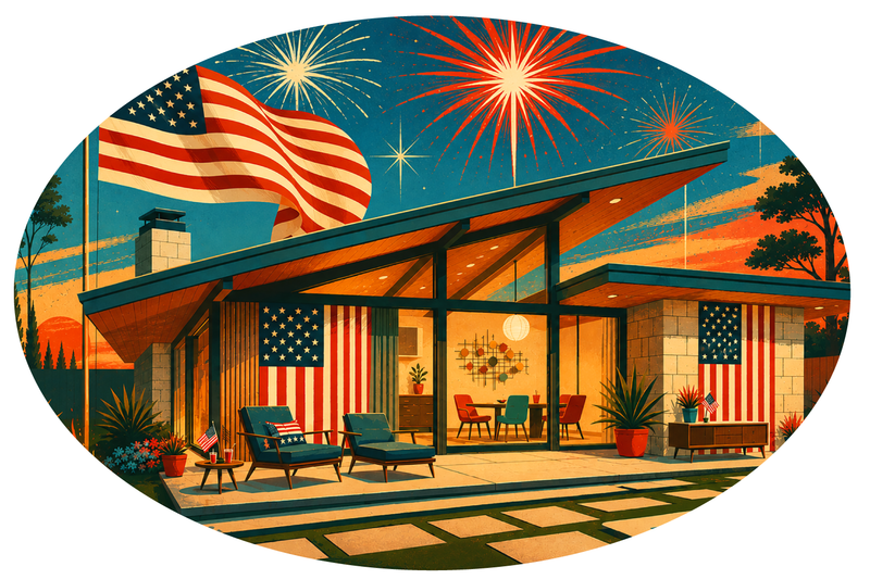 Realtor 4th of July Cards