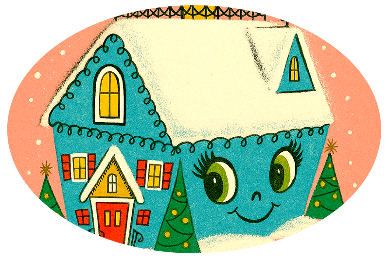 Realtor Vintage Holiday Cards