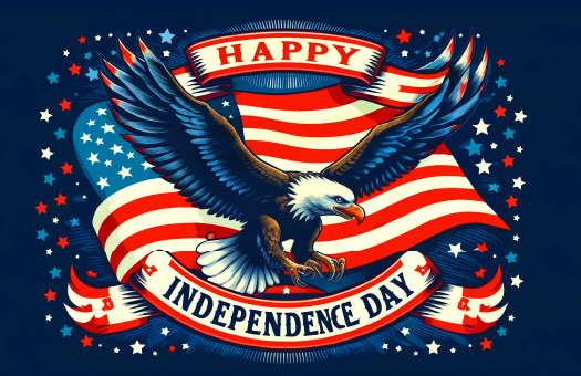 Happy 4th of July Greeting Cards for Business