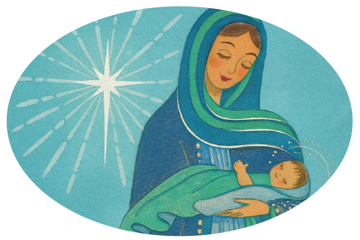 Religious Merry Christmas Cards