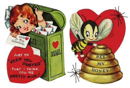 Vintage Valentine Cards