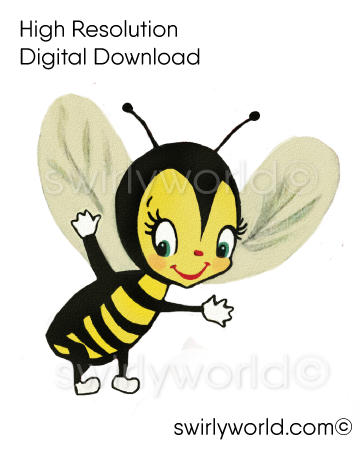 RARE 1950s-1960s Vintage Kitschy MCM Mid-Century Style Valentine's Day Image Collection