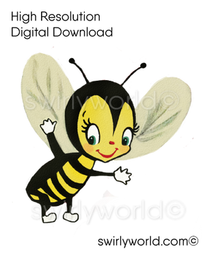 RARE 1950s-1960s Vintage Kitschy MCM Mid-Century Style Valentine's Day Image Collection