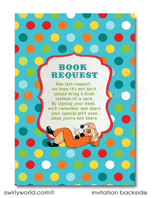 Retro 1950's Circus Carnival 1st Birthday Invitation Set - Digital Download Invitations & Thank You Cards