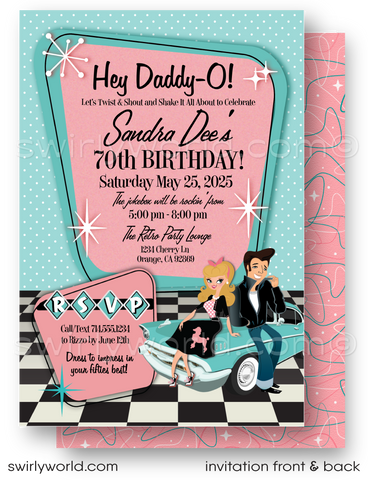 <b>1950s RETRO BIRTHDAY THEME</b>