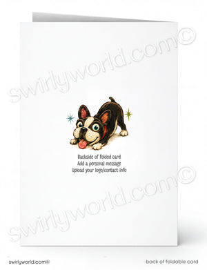 a cartoon dog with a starburst design on its back, sitting on a white background.