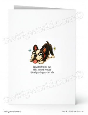 a cartoon dog with a starburst design on its back.