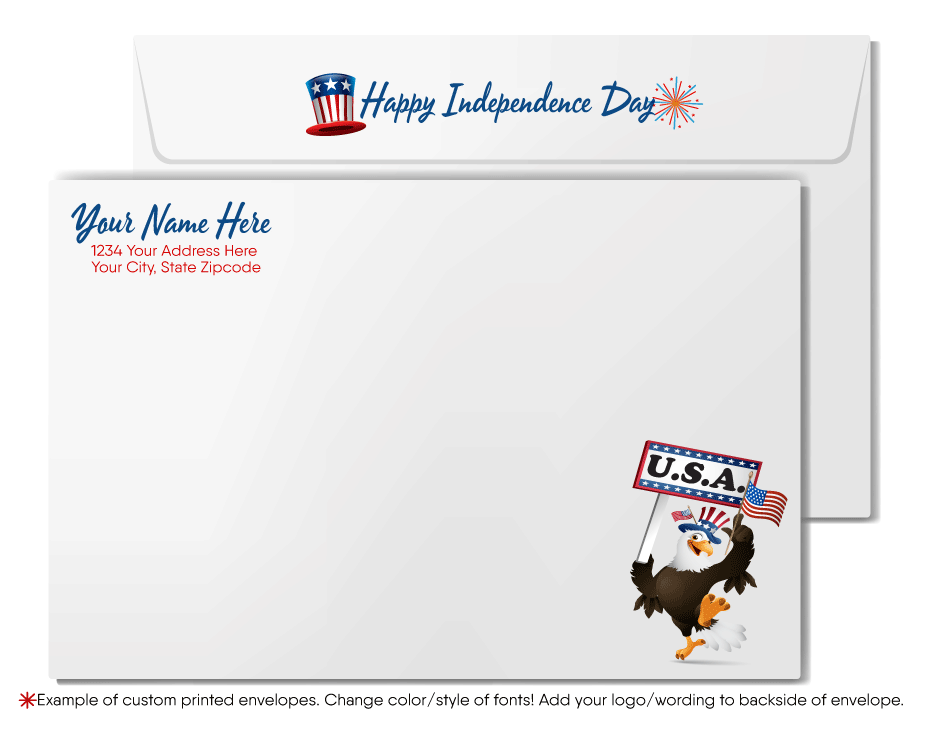 Products Digital Humorous All American Hot Dog Cartoon Happy 4th of July Greeting Cards