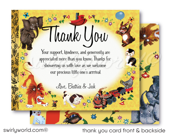 Baby Shower Thank You Cards