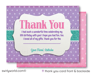 Diva Spa Day "Pamper Me" Girls Day Out Manicure Pedicure Digital Birthday Party Invites for Girls