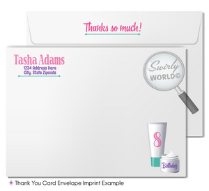 Diva Spa Day "Pamper Me" Girls Day Out Manicure Pedicure Birthday Party Invitations for Girls