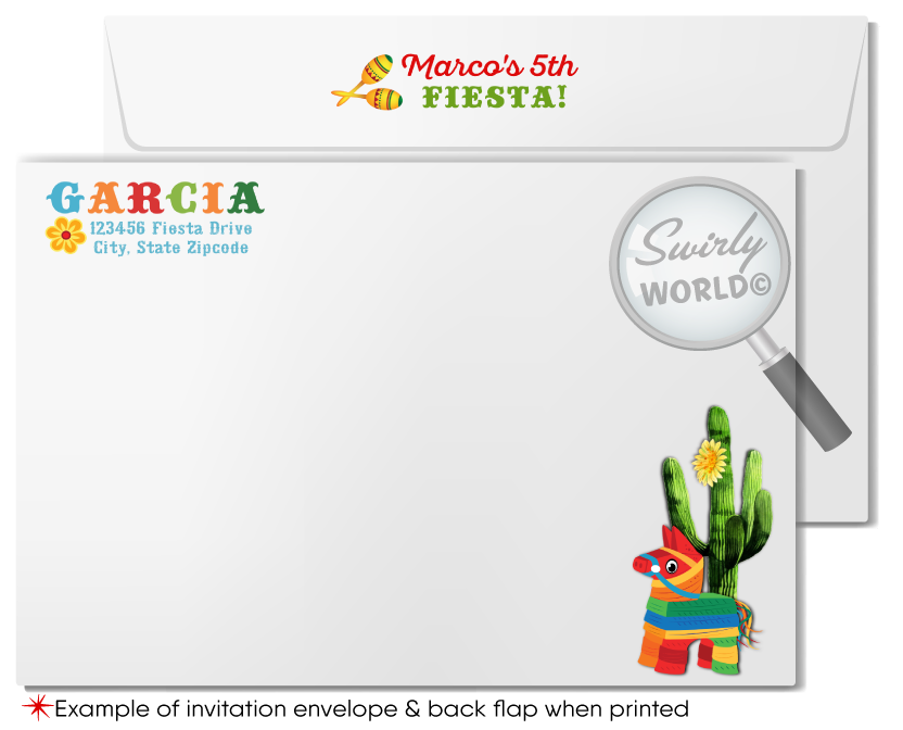 Celebrate with vibrant colors and traditions using our Papel Picado Paper Flags Fiesta Boy Birthday Invitation Digital Download! 🎉🪅 Featuring Dia de Los Muertos-inspired designs, a donkey piñata, and Mexican-style typography. Customize easily for an unforgettable fiesta. Includes thank you cards and envelopes!