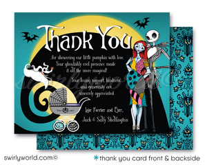 Nightmare Before Christmas Halloween Baby Shower Digital Download Bundle Set