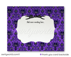 Nightmare Before Christmas Jack and Sally Couples' Bridal Shower Invitation Digital Download