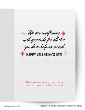 Business Valentine Cards – Humorous Client Appreciation Cards | Customizable Printed