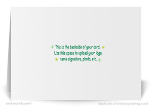 St. Patrick’s Day Greeting Cards – Mid-Century Modern Realtor Client Appreciation