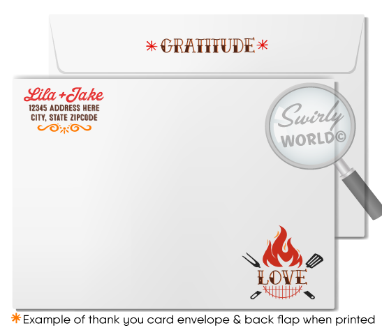 "I Do BBQ" Red Checkered Gingham Vintage Retro Engagement Party Invitations
