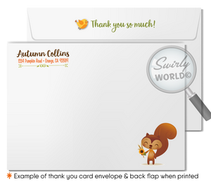 Fall in love with the perfect invite for your Little Pumpkin's big debut! Our Fall Festive "Little Pumpkin" Baby Shower Printed Bundle includes an invitation with a book request card, thank you card, and matching envelopes. Featuring Autumn elements like sunflowers and wheat grass. Customize wording in Corjl for a hassle-free, wonderful celebration.