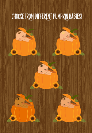 Celebrate the arrival of your little one with our "Little Pumpkin On the Way" Fall Baby Shower Invitation & Thank You Card Set. This charming digital download features a gender-neutral design with warm autumn colors, perfect for a cozy baby shower or Halloween-themed event. Easily customizable and ideal for home printing.