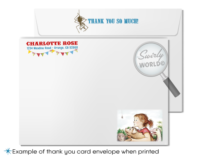 Celebrate with our Charlotte's Web Barnyard Themed Invitation Set! 🐷🌟 Perfect for your little one's 1st birthday, this vintage-inspired set includes invitations, thank you cards, and matching envelopes. Bring E.B. White's classic tale to life with vibrant barnyard colors and iconic imagery. Expertly printed and shipped to your door! 