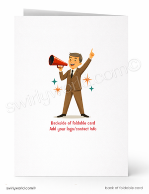 Humorous Client Thank You Card | Did You Hear the News?