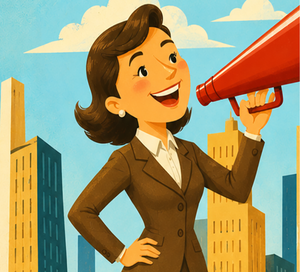 Humorous Client Thank You Card | Did You Hear the News?