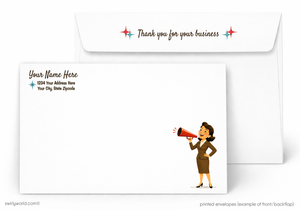 Humorous Client Thank You Card | Did You Hear the News?
