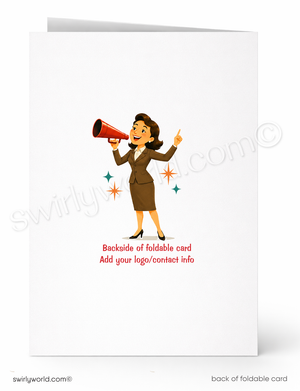 Humorous Client Thank You Card | Did You Hear the News?