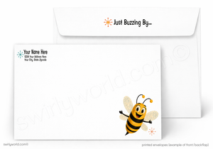 I Don’t Mean to Bug You Funny Bee Sales Promotion Card