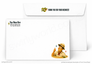 If It’s the Last Thing I Do Snake Business Thank You Greeting Card