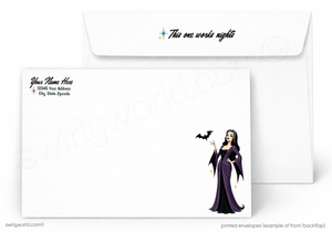 I’ll Stay Up All Hours Lady Vampire Retro Halloween Card