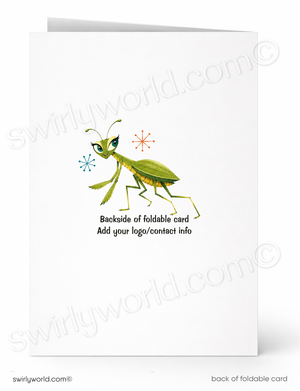 Product Title  I’m Still Praying Funny Praying Mantis Sales Promotion Card