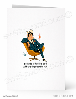 It Would Be a Crime Mafia Funny Sales Promotion Card