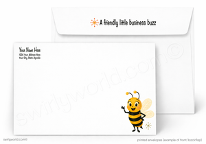 It’d Be Super Sweet Bee Sales Promotion Greeting Card