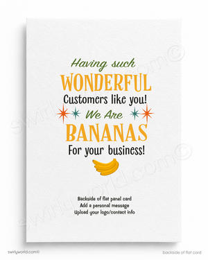 It’s So Very Appealing Funny Banana Business Thank You Postcard