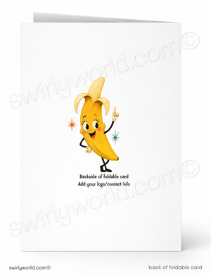 It’s So Very Appealing Funny Banana Business Thank You Postcard
